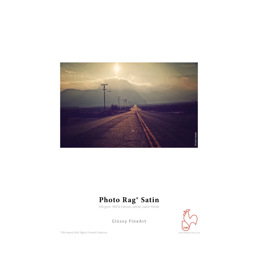 Hahnemühle Photo Rag Satin 310 44″ x 12 m (1118 mm)
