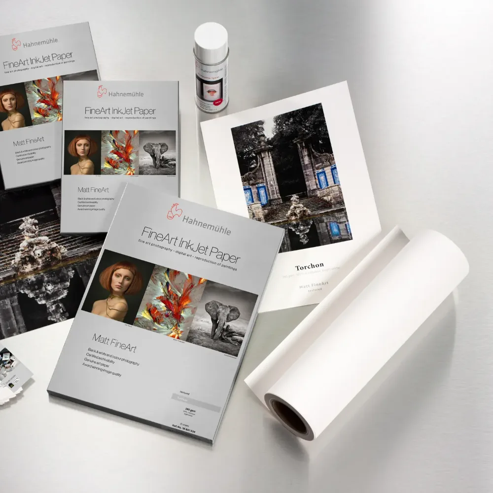 Rolka i wydruki na papierze Hahnemühle Torchon 285 g/m²