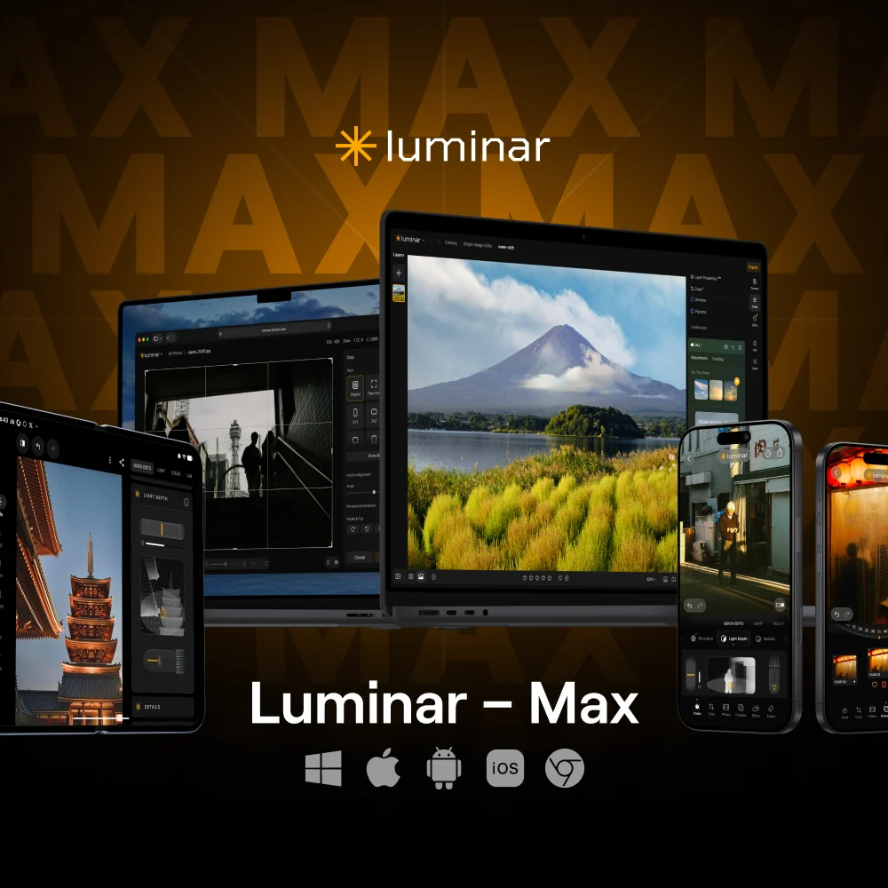 Luminar Max – pakiet z biblioteką zasobów na komputer, tablet i telefon