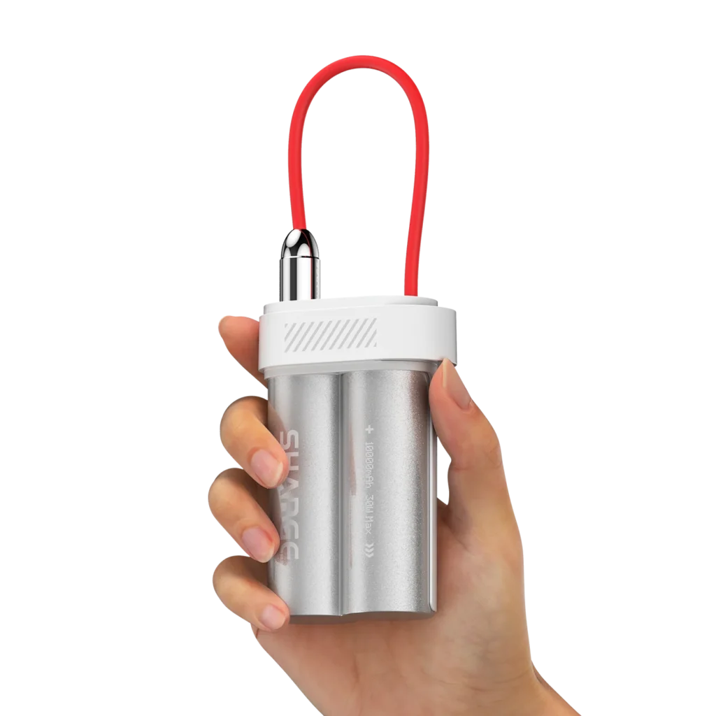 Powerbank SHARGE Pouch Mini 10000 mAh 30 W z kablem USB-C