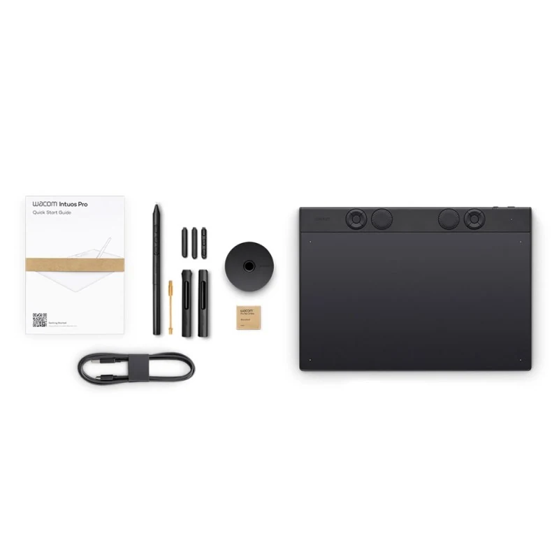 Wacom Intuos Pro M 2025 – zawartość zestawu