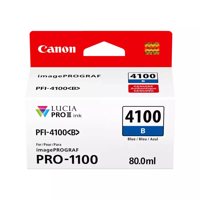 Canon Tusz PFI-4100B Blue
