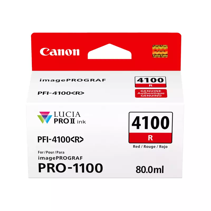 Canon Tusz PFI-4100R Red